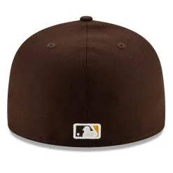 Men's San Diego Padres New Era Brown Authentic Collection On-Field 59FIFTY Fitted Hat -San Diego Padres Caps Sales mens new era brown san diego padres authentic collection on field 59fifty fitted hat pi3732000 altimages ff 3732108 a38ff07ce55afd92abc9alt4 full