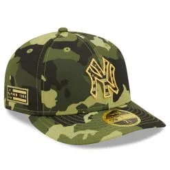 Men's New York Yankees New Era Camo 2022 Armed Forces Day On-Field Low Profile 59FIFTY