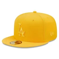 Men's Los Angeles Dodgers New Era Gold Tonal 59FIFTY Fitted Hat