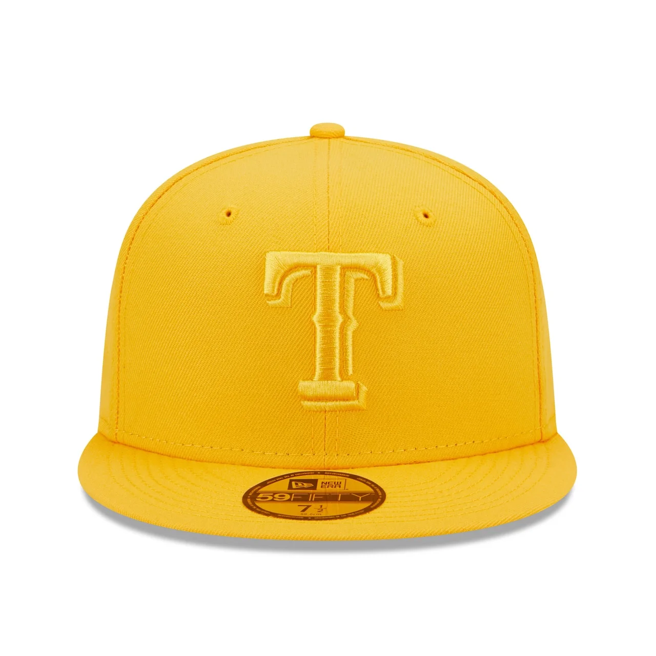 Men's Texas Rangers New Era Gold Tonal 59FIFTY Fitted Hat 4 Men's Texas Rangers New Era Gold Tonal 59FIFTY Fitted Hat - Image 2
