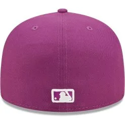 Men's New York Yankees New Era Grape Logo 59FIFTY Fitted Hat -San Diego Padres Caps Sales mens new era grape new york yankees logo 59fifty fitted hat pi4689000 altimages ff 4689949 d97c9e8afcba1bb21e4balt4 full