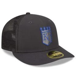 Men's Kansas City Royals New Era Graphite 2022 Batting Practice Low Profile 59FIFTY Fitted Hat -San Diego Padres Caps Sales mens new era graphite kansas city royals 2022 batting practice low profile 59fifty fitted hat pi4418000 altimages ff 4418858 57498e9883edb349139balt3 full