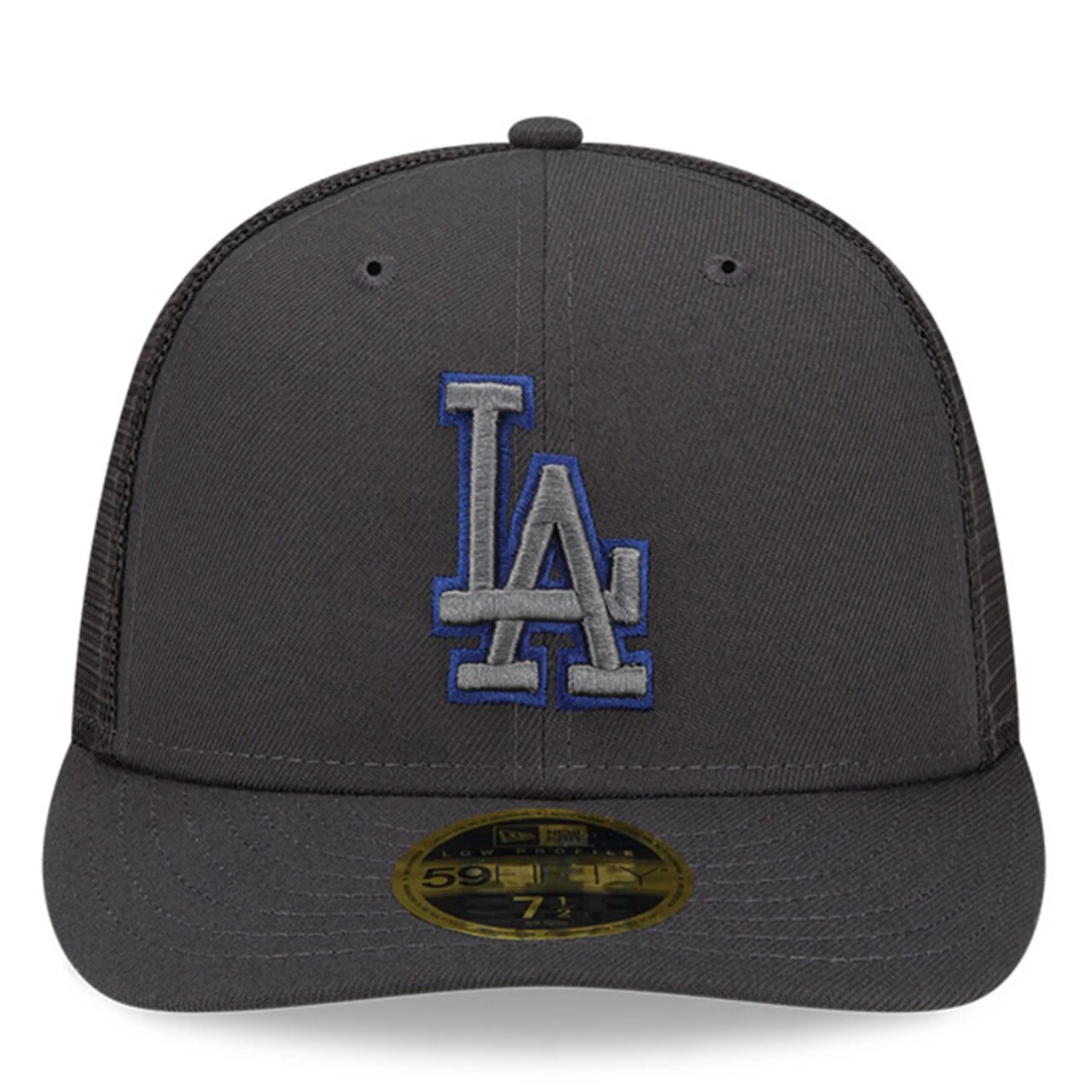 Men's Los Angeles Dodgers New Era Graphite 2022 Batting Practice Low Profile 59FIFTY Fitted Hat 4 Men's Los Angeles Dodgers New Era Graphite 2022 Batting Practice Low Profile 59FIFTY Fitted Hat - Image 2