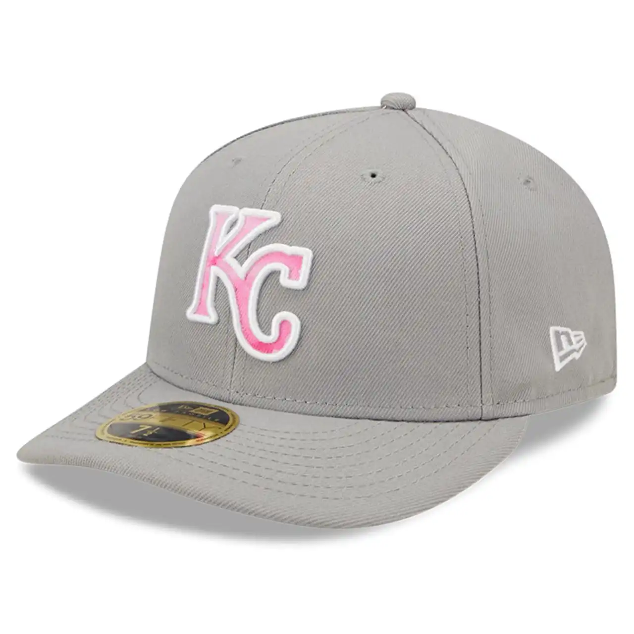 Men's Kansas City Royals New Era Gray 2022 Mother's Day On-Field Low Profile 59FIFTY Fitted Hat 3 Men's Kansas City Royals New Era Gray 2022 Mother's Day On-Field Low Profile 59FIFTY Fitted Hat