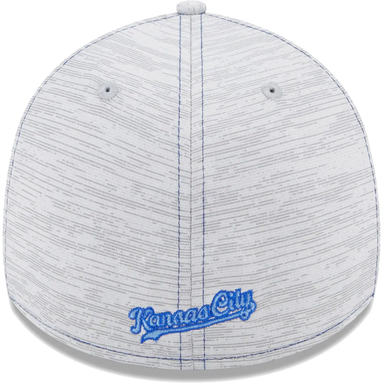 Men's Kansas City Royals New Era Gray Speed 39THIRTY Flex Hat 6 Men's Kansas City Royals New Era Gray Speed 39THIRTY Flex Hat - Image 4