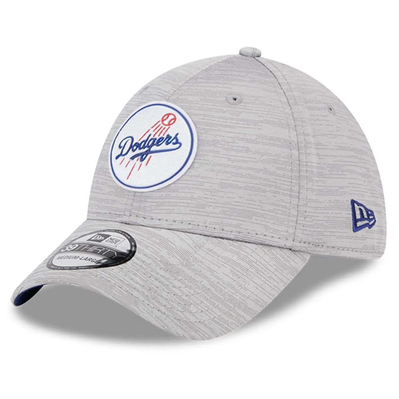 Men's Los Angeles Dodgers New Era Gray 2023 Clubhouse 39THIRTY Flex Hat 3 Men's Los Angeles Dodgers New Era Gray 2023 Clubhouse 39THIRTY Flex Hat