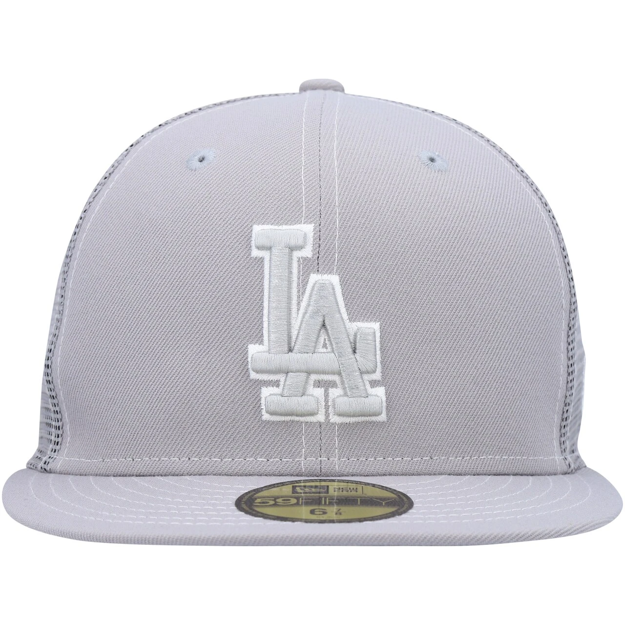 Men's Los Angeles Dodgers New Era Gray 2023 On-Field Batting Practice 59FIFTY Fitted Hat 4 Men's Los Angeles Dodgers New Era Gray 2023 On-Field Batting Practice 59FIFTY Fitted Hat - Image 2