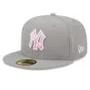 Men's New York Yankees New Era Gray 2022 Mother's Day On-Field 59FIFTY Fitted Hat 2 Men's New York Yankees New Era Gray 2022 Mother's Day On-Field 59FIFTY Fitted Hat -San Diego Padres Caps Sales mens new era gray new york yankees 2022 mothers day on field 59fifty fitted hat pi4459000 altimages ff 4459288 da17834de3c52db1e2ddalt1 full