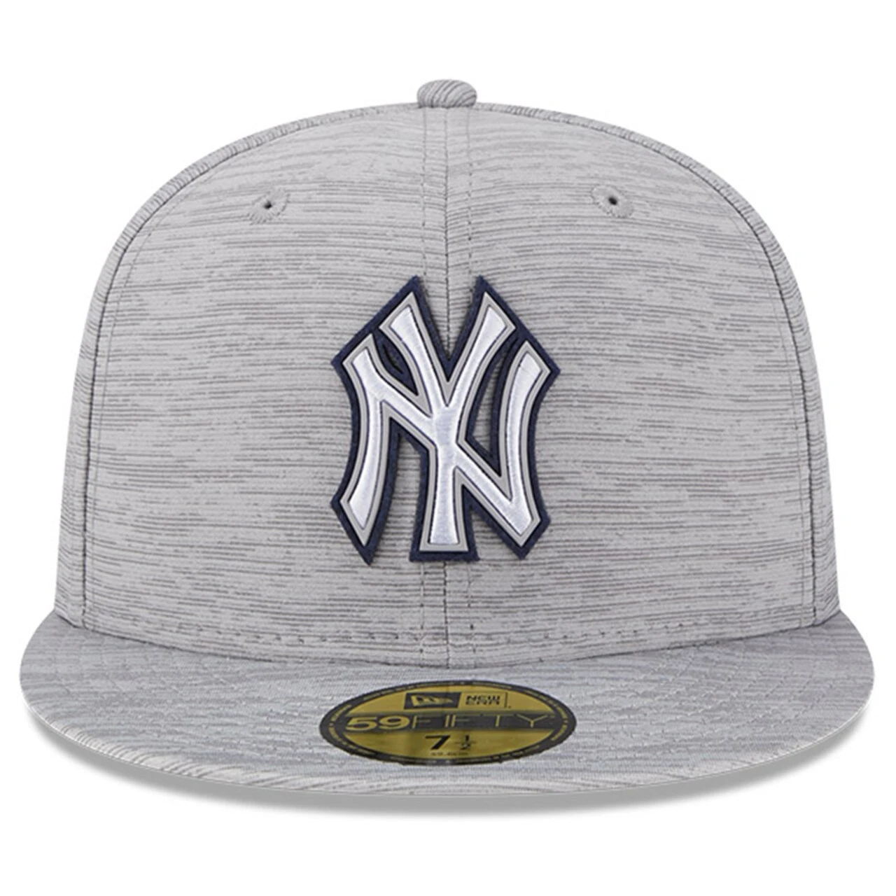 Men's New York Yankees New Era Gray 2023 Clubhouse 59FIFTY Fitted Hat 4 Men's New York Yankees New Era Gray 2023 Clubhouse 59FIFTY Fitted Hat - Image 2