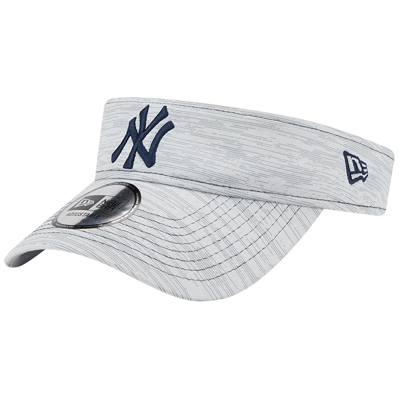 Men's New York Yankees New Era Gray Adjustable Visor 3 Men's New York Yankees New Era Gray Adjustable Visor