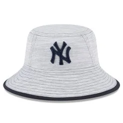 Men's New York Yankees New Era Gray Game Bucket Hat