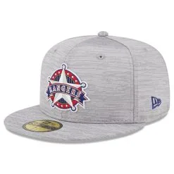 Men's Texas Rangers New Era Gray 2023 Clubhouse 59FIFTY Fitted Hat