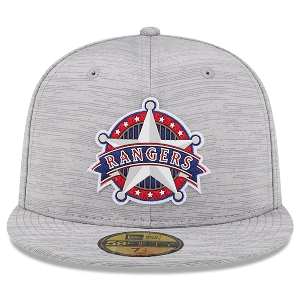 Men's Texas Rangers New Era Gray 2023 Clubhouse 59FIFTY Fitted Hat 4 Men's Texas Rangers New Era Gray 2023 Clubhouse 59FIFTY Fitted Hat - Image 2