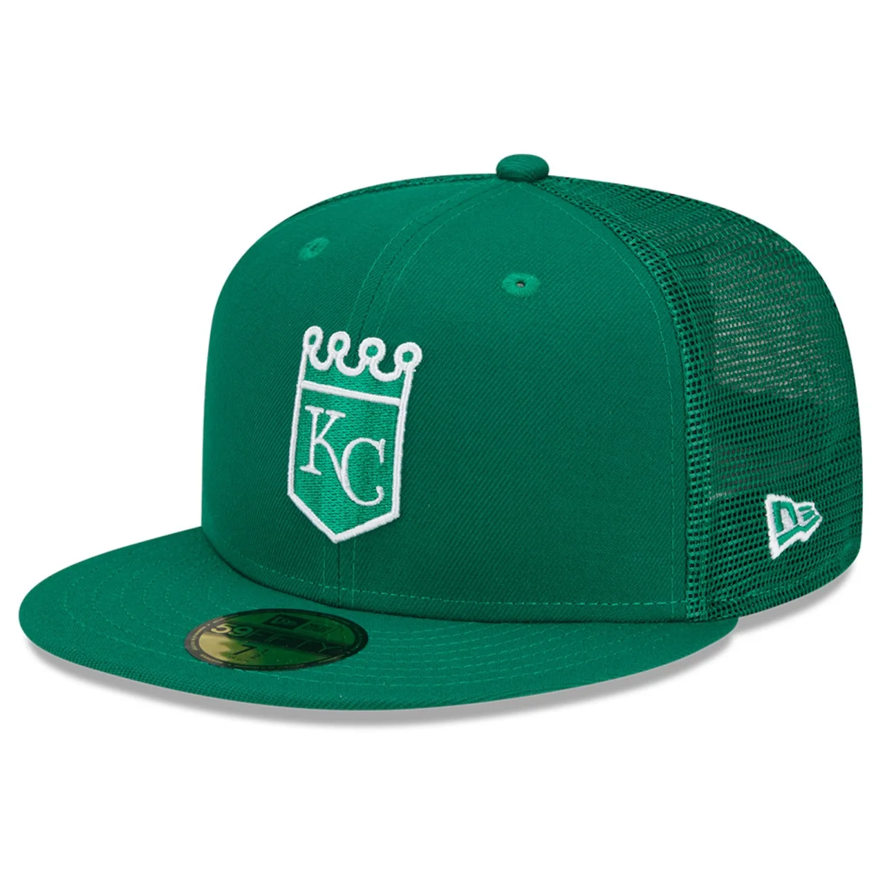 Men's Kansas City Royals New Era Green 2022 St. Patrick's Day 59FIFTY Fitted Hat 3 Men's Kansas City Royals New Era Green 2022 St. Patrick's Day 59FIFTY Fitted Hat