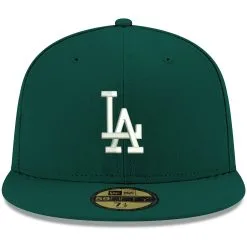 Men's Los Angeles Dodgers New Era Green White Logo 59FIFTY Fitted Hat 7 Men's Los Angeles Dodgers New Era Green White Logo 59FIFTY Fitted Hat -San Diego Padres Caps Sales mens new era green los angeles dodgers white logo 59fifty fitted hat pi4208000 altimages ff 4208698 ccb26bfe4117898aad5falt2 full
