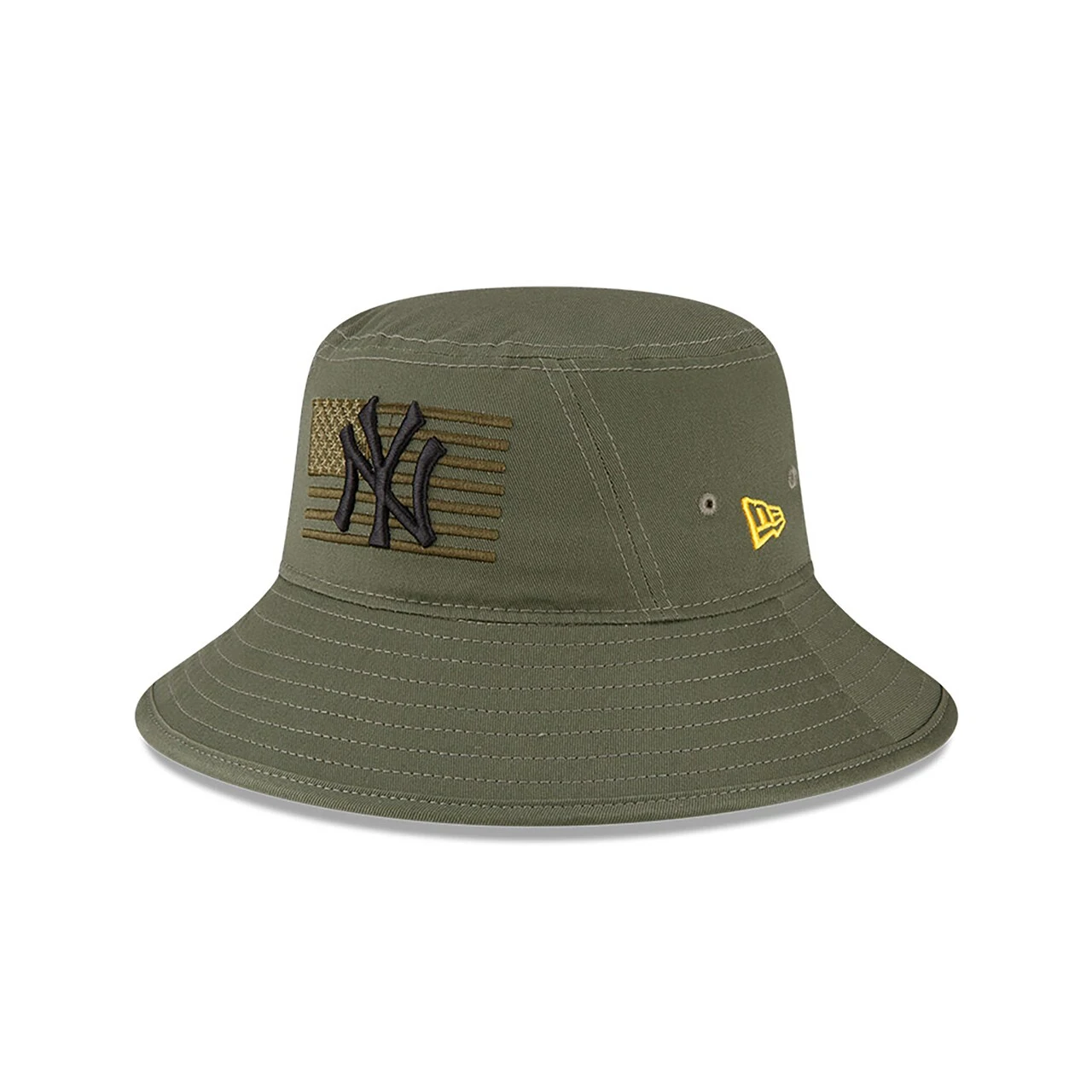 Men's New York Yankees New Era Green 2023 Armed Forces Day Bucket Hat 3 Men's New York Yankees New Era Green 2023 Armed Forces Day Bucket Hat