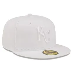 Men's Kansas City Royals New Era White On White 59FIFTY Fitted Hat 8 Men's Kansas City Royals New Era White On White 59FIFTY Fitted Hat -San Diego Padres Caps Sales mens new era kansas city royals white on white 59fifty fitted hat pi4731000 altimages ff 4731065 4feebcdac14fcb330d8aalt3 full