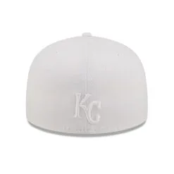 Men's Kansas City Royals New Era White On White 59FIFTY Fitted Hat 9 Men's Kansas City Royals New Era White On White 59FIFTY Fitted Hat -San Diego Padres Caps Sales mens new era kansas city royals white on white 59fifty fitted hat pi4731000 altimages ff 4731065 4feebcdac14fcb330d8aalt4 full