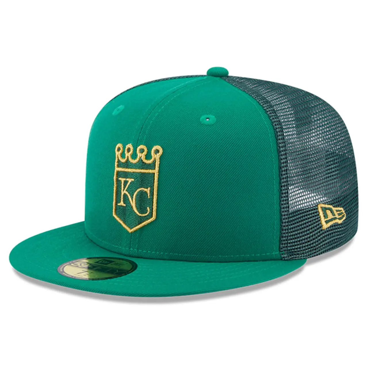 Men's Kansas City Royals New Era Kelly Green 2023 St. Patrick's Day 59FIFTY Fitted Hat 3 Men's Kansas City Royals New Era Kelly Green 2023 St. Patrick's Day 59FIFTY Fitted Hat