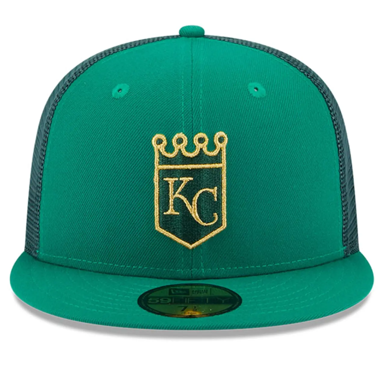Men's Kansas City Royals New Era Kelly Green 2023 St. Patrick's Day 59FIFTY Fitted Hat 4 Men's Kansas City Royals New Era Kelly Green 2023 St. Patrick's Day 59FIFTY Fitted Hat - Image 2