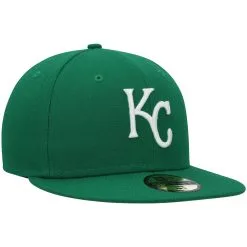 Men's Kansas City Royals New Era Kelly Green White Logo 59FIFTY Fitted Hat -San Diego Padres Caps Sales mens new era kelly green kansas city royals white logo 59fifty fitted hat pi4708000 altimages ff 4708065 be9e6c385cddd3c972cealt3 full