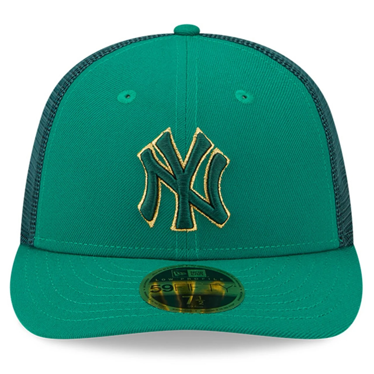 Men's New York Yankees New Era Kelly Green 2023 St. Patrick's Day Low Profile 59FIFTY Fitted Hat 4 Men's New York Yankees New Era Kelly Green 2023 St. Patrick's Day Low Profile 59FIFTY Fitted Hat - Image 2