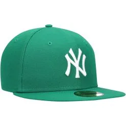 Men's New York Yankees New Era Kelly Green White Logo 59FIFTY Fitted Hat -San Diego Padres Caps Sales mens new era kelly green new york yankees white logo 59fifty fitted hat pi4208000 altimages ff 4208692 53fa025340833e13c267alt3 full