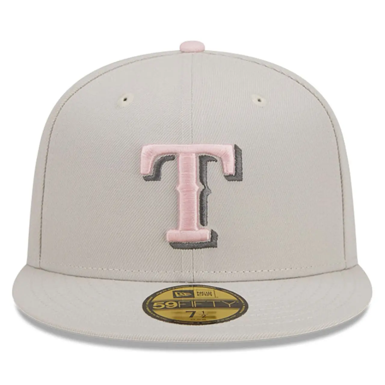 Men's Texas Rangers New Era Khaki 2023 Mother's Day On-Field 59FIFTY Fitted Hat 4 Men's Texas Rangers New Era Khaki 2023 Mother's Day On-Field 59FIFTY Fitted Hat - Image 2