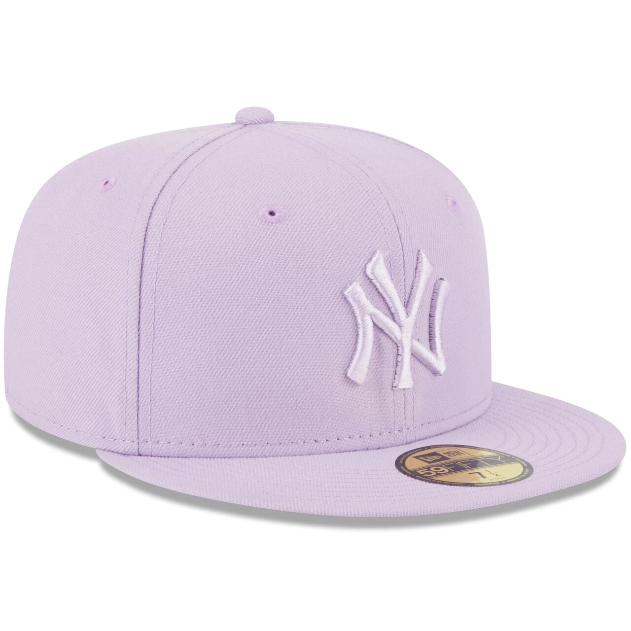 Men's New York Yankees New Era Lavender 2023 Spring Color Basic 59FIFTY Fitted Hat 5 Men's New York Yankees New Era Lavender 2023 Spring Color Basic 59FIFTY Fitted Hat - Image 3