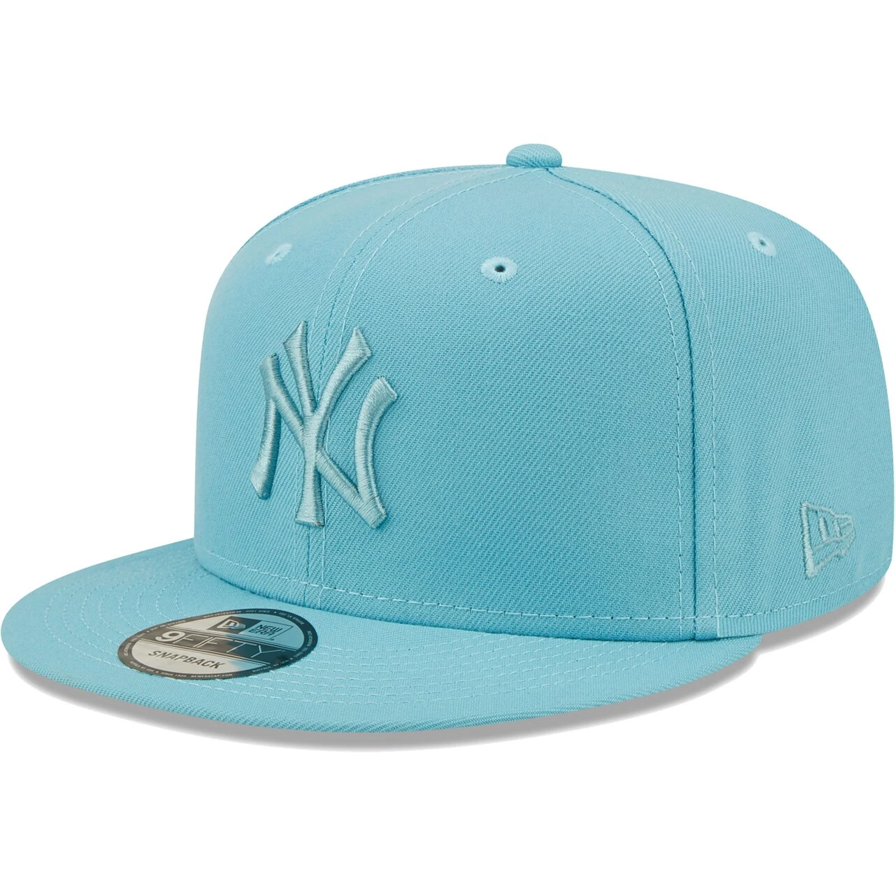 Men's New York Yankees New Era Light Blue Color Pack Tonal 9FIFTY Snapback Hat 3 Men's New York Yankees New Era Light Blue Color Pack Tonal 9FIFTY Snapback Hat