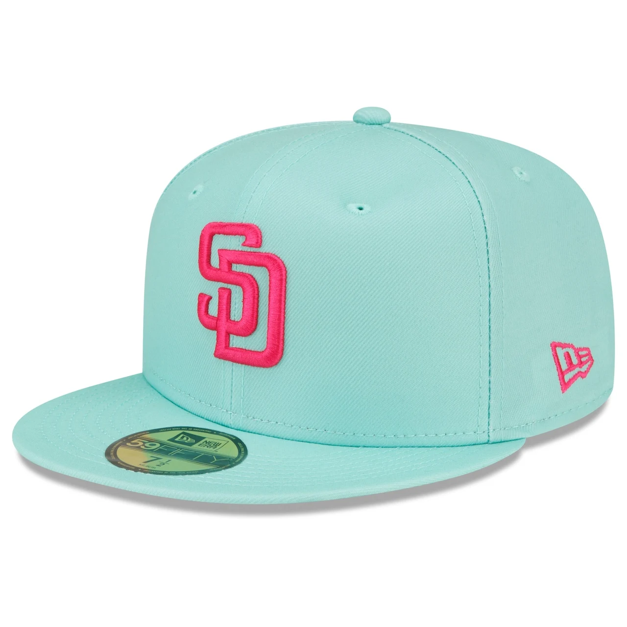 Men's San Diego Padres New Era Mint 2022 City Connect 59FIFTY Fitted Hat 3 Men's San Diego Padres New Era Mint 2022 City Connect 59FIFTY Fitted Hat