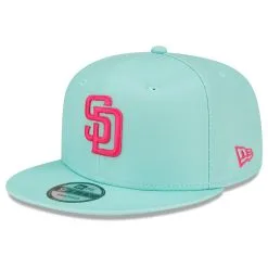 Men's San Diego Padres New Era Mint 2022 City Connect 9FIFTY Snapback Adjustable Hat