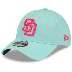 Men's San Diego Padres New Era Mint 2022 City Connect 9TWENTY Adjustable Hat