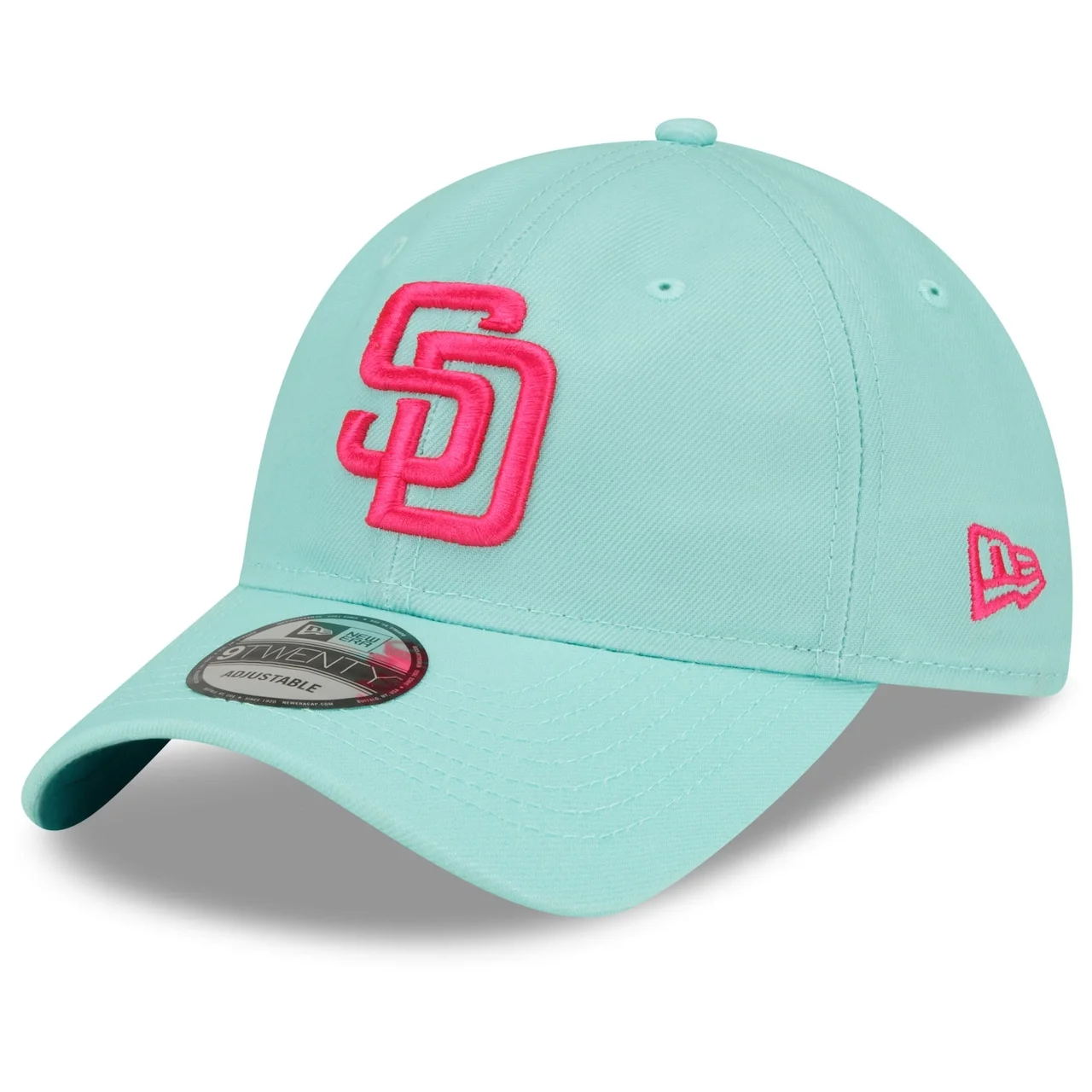 Men's San Diego Padres New Era Mint 2022 City Connect 9TWENTY Adjustable Hat 3 Men's San Diego Padres New Era Mint 2022 City Connect 9TWENTY Adjustable Hat