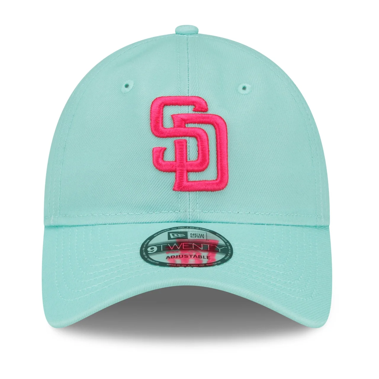 Men's San Diego Padres New Era Mint 2022 City Connect 9TWENTY Adjustable Hat 4 Men's San Diego Padres New Era Mint 2022 City Connect 9TWENTY Adjustable Hat - Image 2