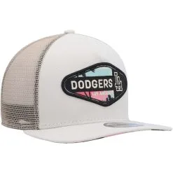 Men's Los Angeles Dodgers New Era Natural Retro Beachin' Patch A-Frame Trucker 9FIFTY Snapback Hat -San Diego Padres Caps Sales mens new era natural los angeles dodgers retro beachin patch a frame trucker 9fifty snapback hat ss5 p 200003572pv 3u xhfl7cbnskljgyrmvbyxv dbfhcxtbmmdf5p5dkixq