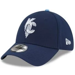 Men's Kansas City Royals New Era Navy 2022 City Connect 39THIRTY Flex Hat