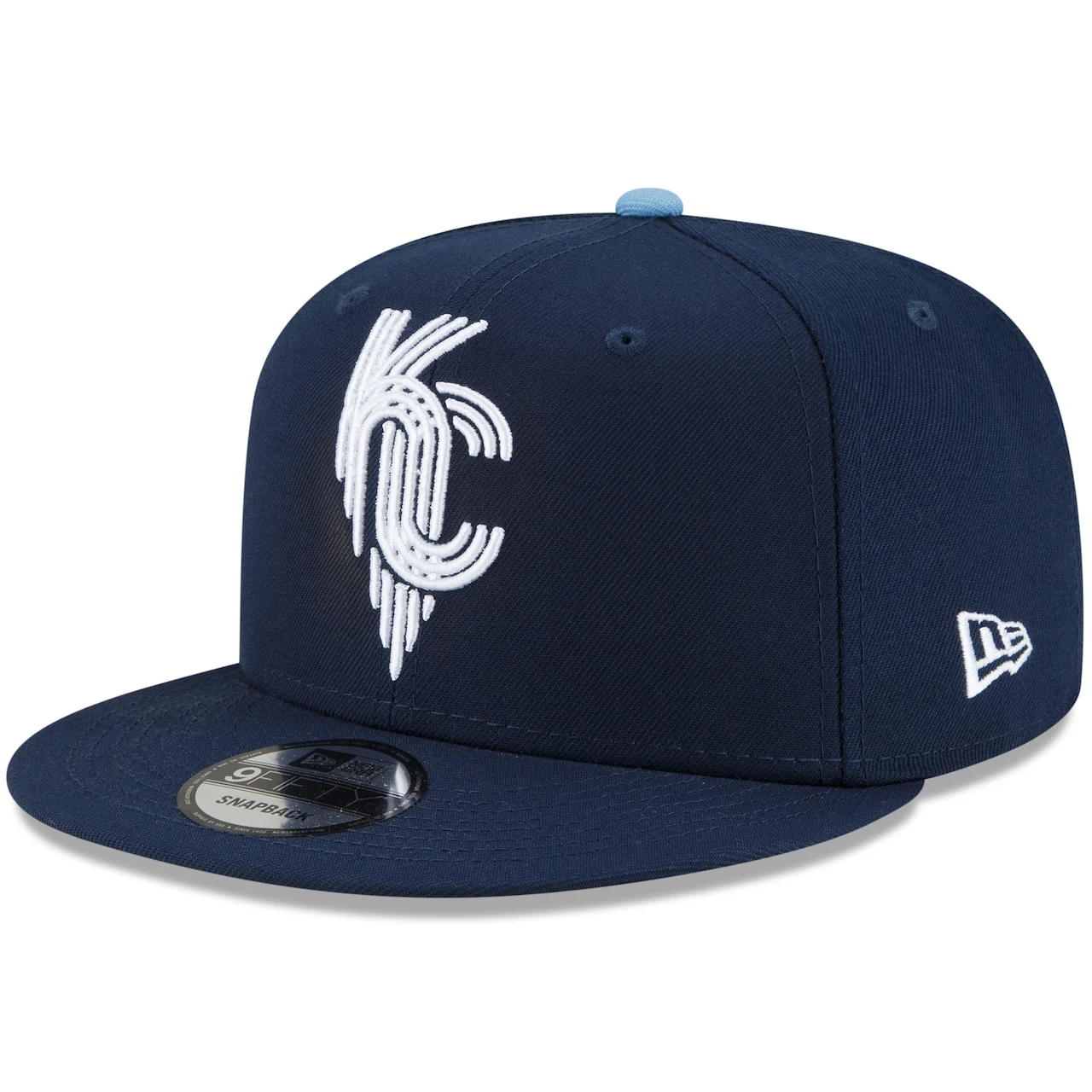 Men's Kansas City Royals New Era Navy 2022 City Connect 9FIFTY Snapback Adjustable Hat 3 Men's Kansas City Royals New Era Navy 2022 City Connect 9FIFTY Snapback Adjustable Hat