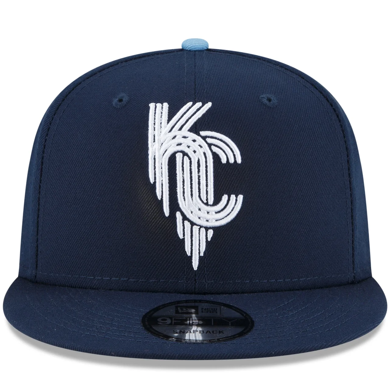 Men's Kansas City Royals New Era Navy 2022 City Connect 9FIFTY Snapback Adjustable Hat 4 Men's Kansas City Royals New Era Navy 2022 City Connect 9FIFTY Snapback Adjustable Hat - Image 2