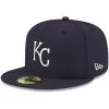 Men's Kansas City Royals New Era Navy White Logo 59FIFTY Fitted Hat 1 Men's Kansas City Royals New Era Navy White Logo 59FIFTY Fitted Hat -San Diego Padres Caps Sales mens new era navy kansas city royals white logo 59fifty fitted hat pi4208000 altimages ff 4208773 d600f2867568be146632alt1 full