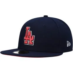 Men's Los Angeles Dodgers New Era Navy 40th Anniversary Lava Undervisor 59FIFTY Fitted Hat -San Diego Padres Caps Sales mens new era navy los angeles dodgers 40th anniversary lava undervisor 59fifty fitted hat pi4734000 altimages ff 4734485 b3447b7a4390d4f458b4alt3 full