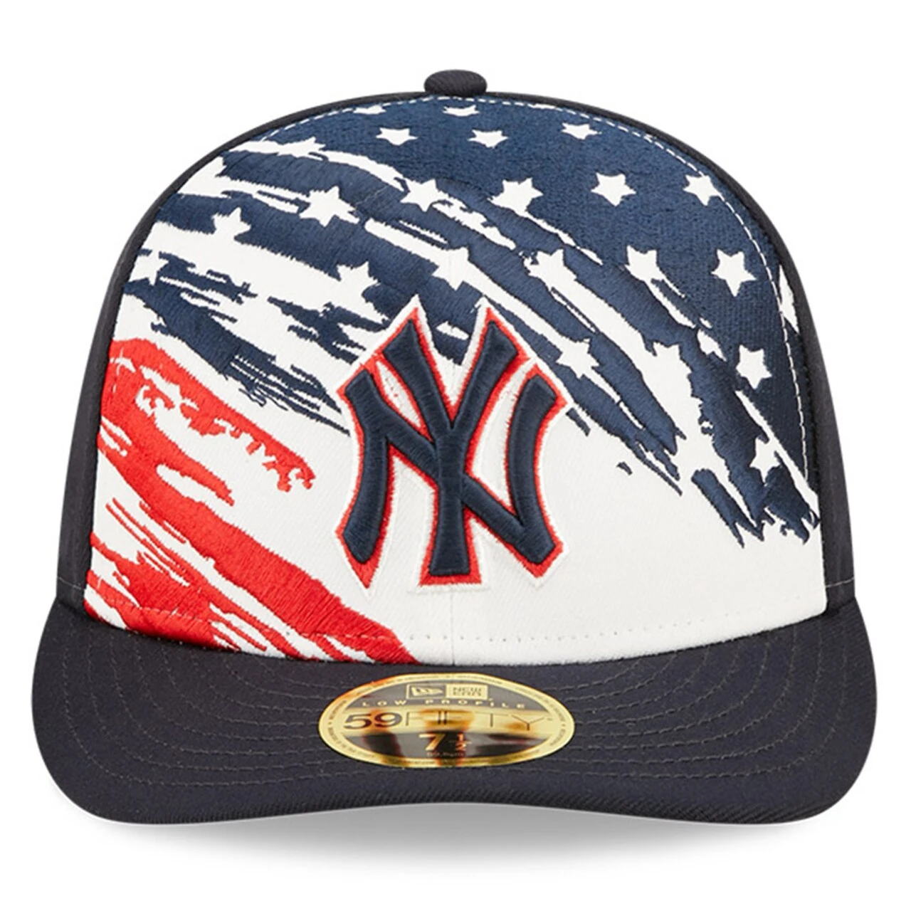Men's New York Yankees New Era Navy 2022 4th Of July Low Profile 59FIFTY Fitted Hat 4 Men's New York Yankees New Era Navy 2022 4th Of July Low Profile 59FIFTY Fitted Hat - Image 2