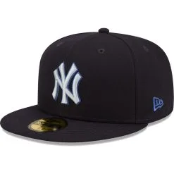 Men's New York Yankees New Era Navy Monochrome Camo 59FIFTY Fitted Hat