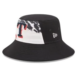 Men's Texas Rangers New Era Navy 2022 4th Of July Bucket Hat