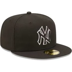 Men's New York Yankees New Era Black On Black Dub 59FIFTY Fitted Hat -San Diego Padres Caps Sales mens new era new york yankees black on black dub 59fifty fitted hat ss5 p 4799919pv 3u lgykvbew3z1yjwcns0wrv ey9yey6qk9rbb3ztpzya
