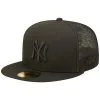 Men's New York Yankees New Era Blackout Trucker 59FIFTY Fitted Hat 1 Men's New York Yankees New Era Blackout Trucker 59FIFTY Fitted Hat -San Diego Padres Caps Sales mens new era new york yankees blackout trucker 59fifty fitted hat pi4582000 altimages ff 4582686 d6eb5deb179da863ed7aalt1 full