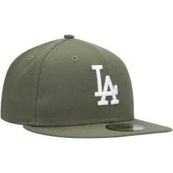Men's Los Angeles Dodgers New Era Olive White Logo 59FIFTY Fitted Hat 8 Men's Los Angeles Dodgers New Era Olive White Logo 59FIFTY Fitted Hat -San Diego Padres Caps Sales mens new era olive los angeles dodgers white logo 59fifty fitted hat pi4208000 altimages ff 4208696 49ba96e8ece166700913alt3 full