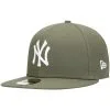 Men's New York Yankees New Era Olive White Logo 59FIFTY Fitted Hat -San Diego Padres Caps Sales mens new era olive new york yankees white logo 59fifty fitted hat pi4208000 altimages ff 4208673 8d2906dcf54625086804alt1 full