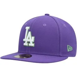Men's Los Angeles Dodgers New Era Purple Lime Side Patch 59FIFTY Fitted Hat -San Diego Padres Caps Sales mens new era purple los angeles dodgers lime side patch 59fifty fitted hat ss5 p 200003609pv 3u p3znd838jbzxxvab3thjv tma3wcvvcpxkzemwfvdn