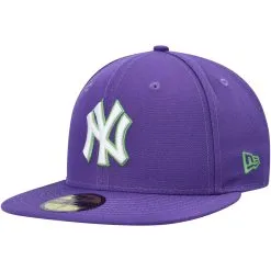 Men's New York Yankees New Era Purple Lime Side Patch 59FIFTY Fitted Hat -San Diego Padres Caps Sales mens new era purple new york yankees lime side patch 59fifty fitted hat ss5 p 200003612pv 3u aoq00dhn3gwij8gelbhjv ppy7szndvq9wyybmejwe